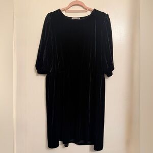 Black Velvet Dress